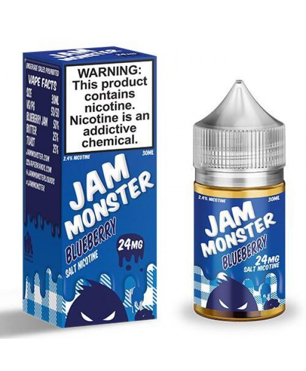 Blueberry by Jam Monster Salt 30ml