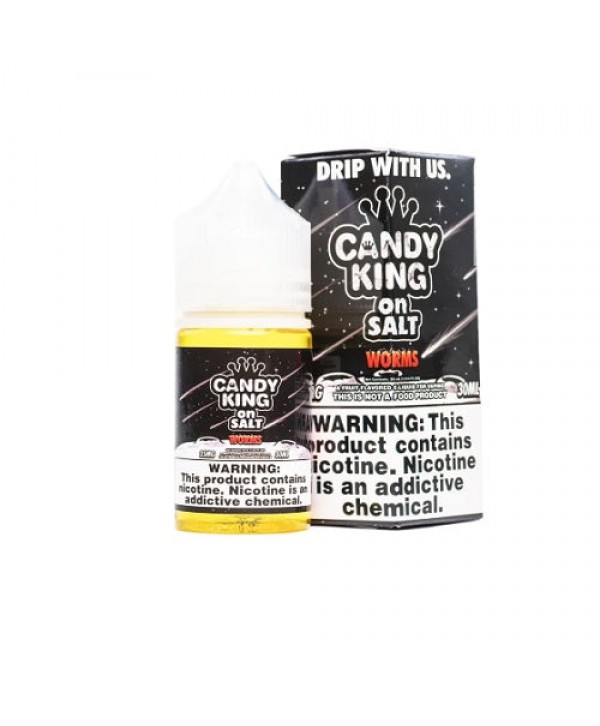 Sour Worms by Candy King on Salt 30ml