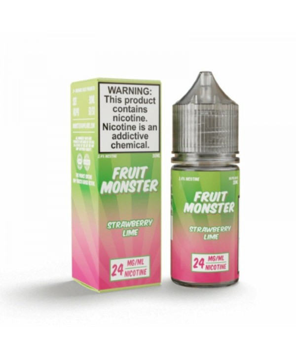 Fruit Monster Strawberry Lime by Jam Monster Salt 30ml