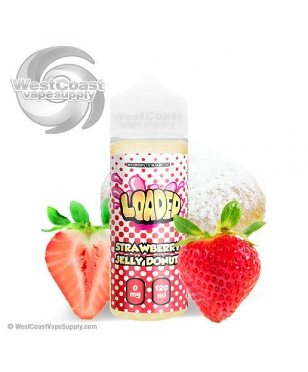 Strawberry Jelly Donut by Loaded Eliquid 120ml