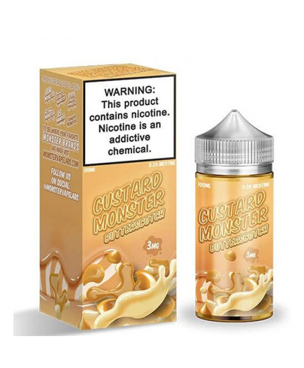 Custard Monster Butterscotch by Jam Monster 100ml