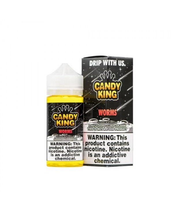 Sour Worms by Candy King 100ml