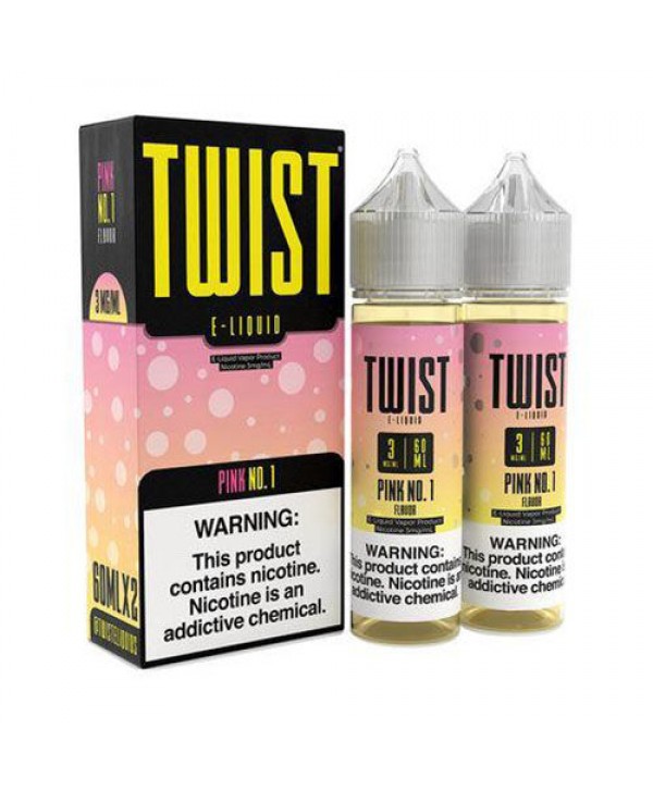 Pink No. 1 (Pink Punch Lemonade) by Lemon Twist E-liquids 120ml