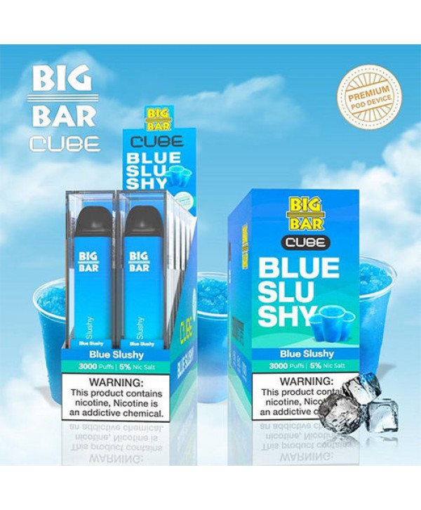 Big Bar CUBE & MAX FLOW DUO Disposable Vape 3000 Puffs