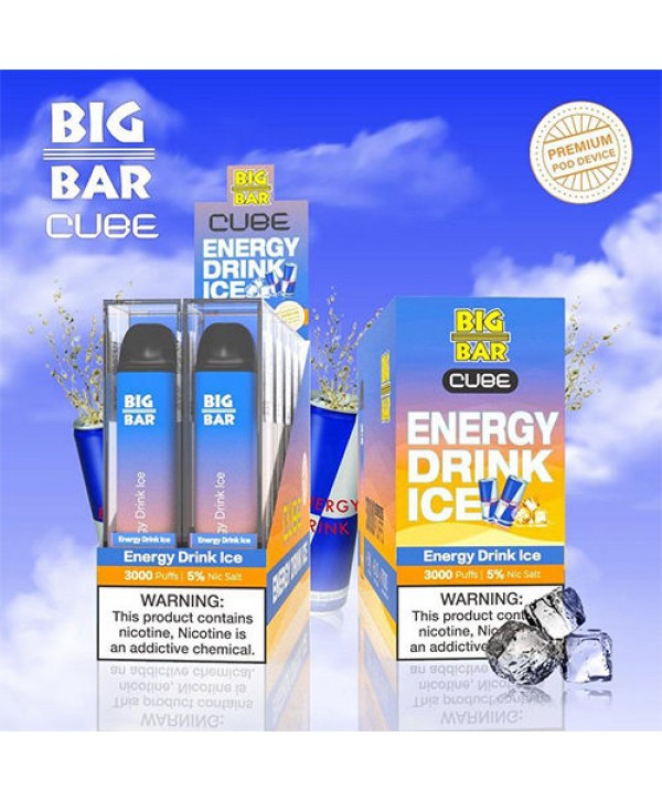 Big Bar CUBE & MAX FLOW DUO Disposable Vape 3000 Puffs