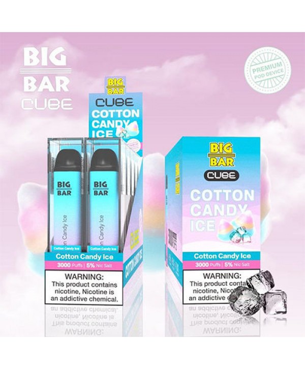 Big Bar CUBE & MAX FLOW DUO Disposable Vape 3000 Puffs