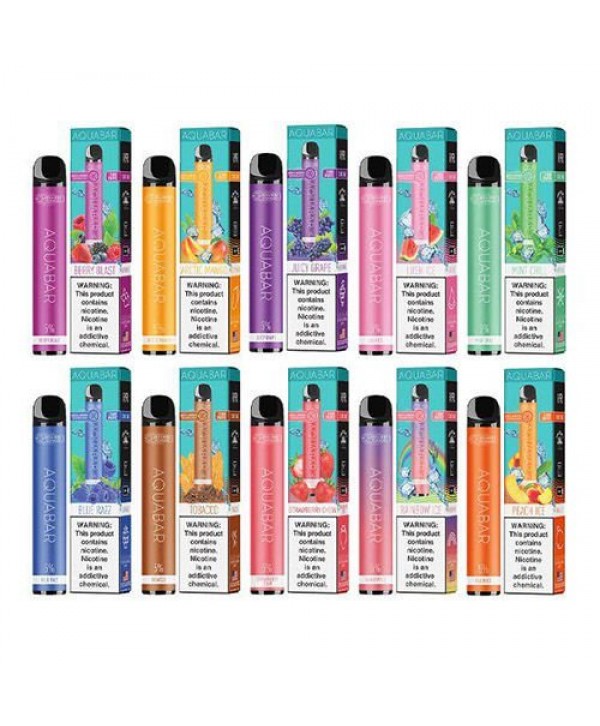 AquaBar Disposable Vape 2800 Puffs