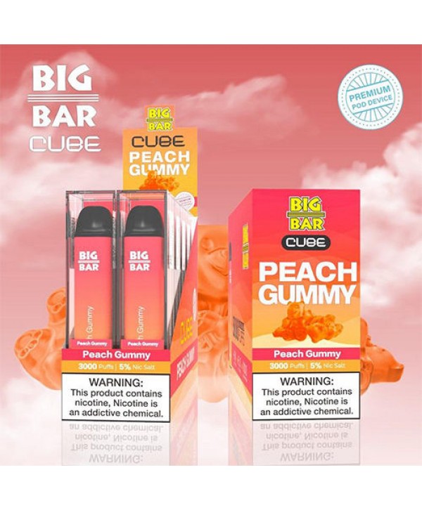 Big Bar CUBE & MAX FLOW DUO Disposable Vape 3000 Puffs