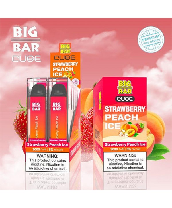 Big Bar CUBE & MAX FLOW DUO Disposable Vape 3000 Puffs