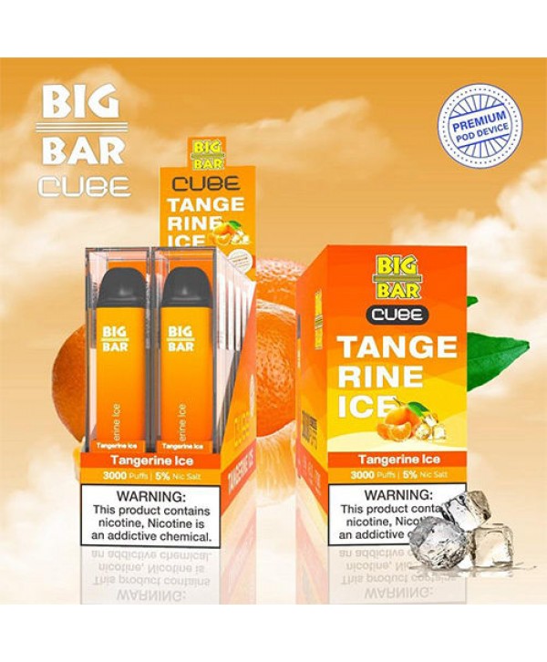 Big Bar CUBE & MAX FLOW DUO Disposable Vape 3000 Puffs