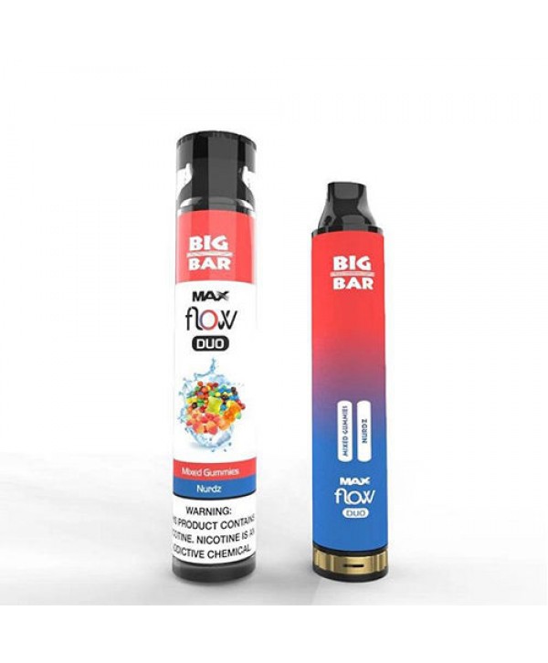 Big Bar CUBE & MAX FLOW DUO Disposable Vape 3000 Puffs