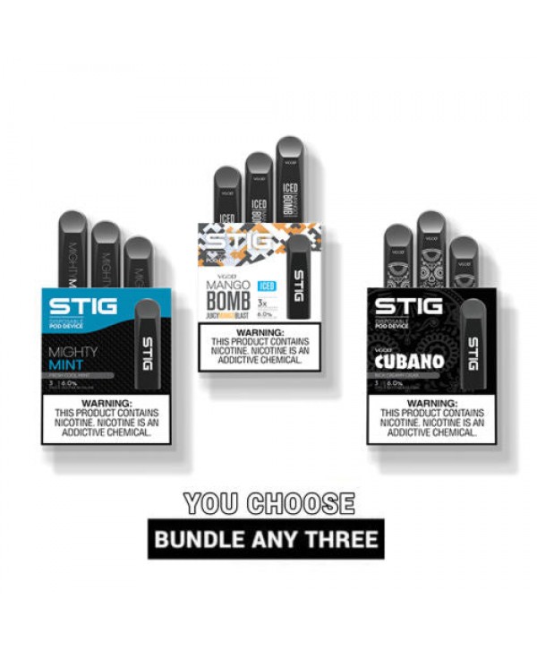 VGOD Stig Vape Pick 3 Bundle (3-Pack)