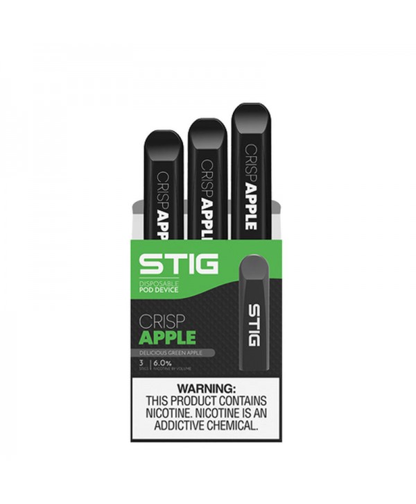 Crisp Apple by VGOD STIG 3 Pack (Disposable Vape Pods)