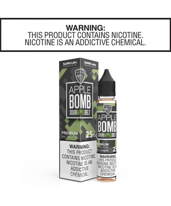 Apple Bomb by VGOD Salt Nic Collection 30ml