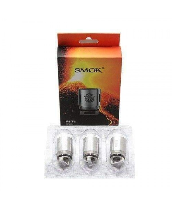 SMOK TFV8 Coils V8-T6 Turbo Engines Replacement 3-Pack