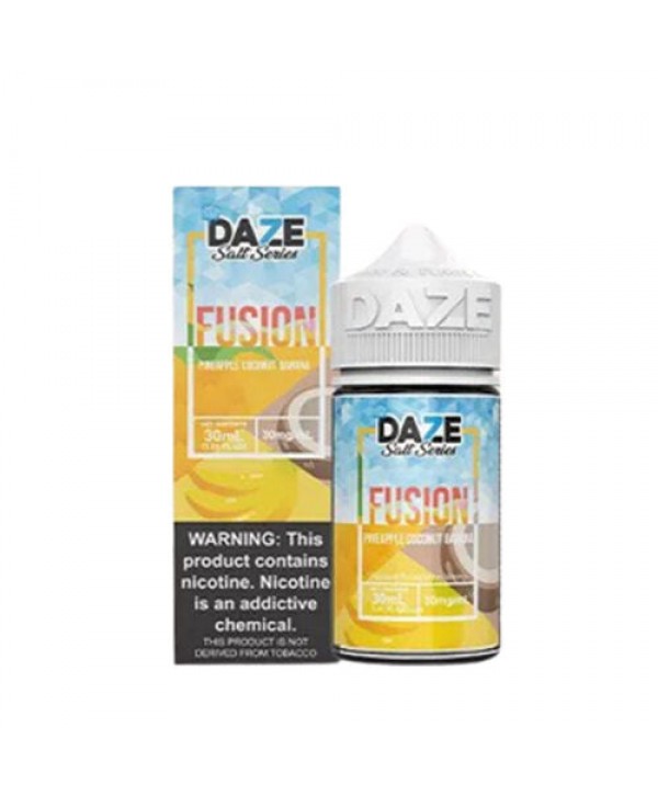 Pineapple Coconut Banana Iced by 7 Daze Fusion Salt 30ml