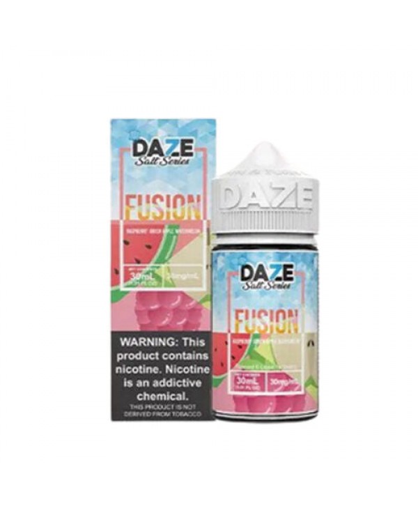 Raspberry Green Apple Watermelon Iced by 7 Daze Fusion Salt 30ml