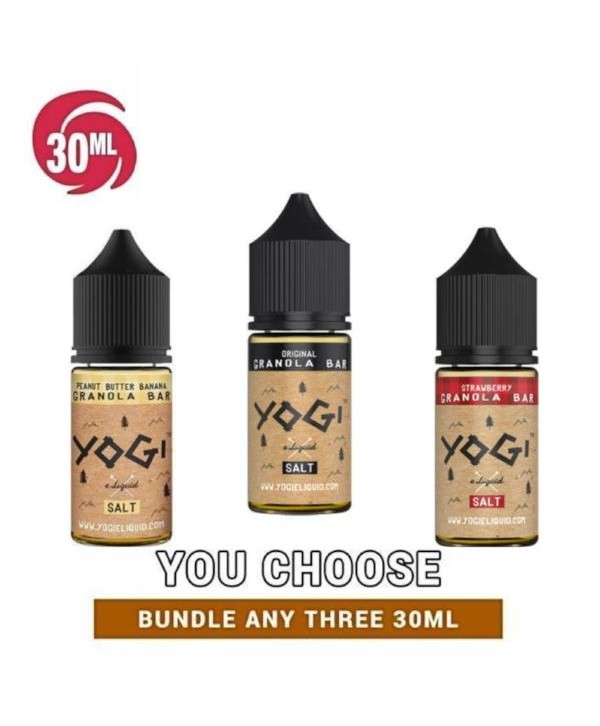 Yogi Salt Nic Pick 3 Bundle 30ml (90ml)