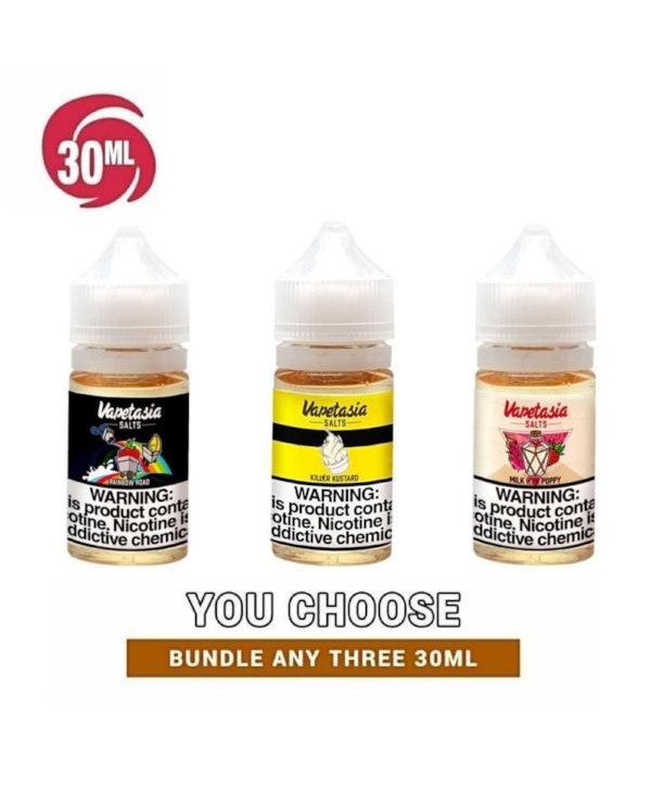 Vapetasia Salts Nicotine Pick 3 Bundle (90ml)