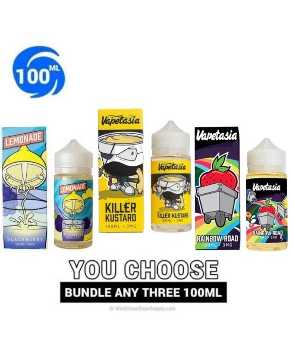 Vapetasia Vape Juice 100ml Pick 3 Bundle (300ml)