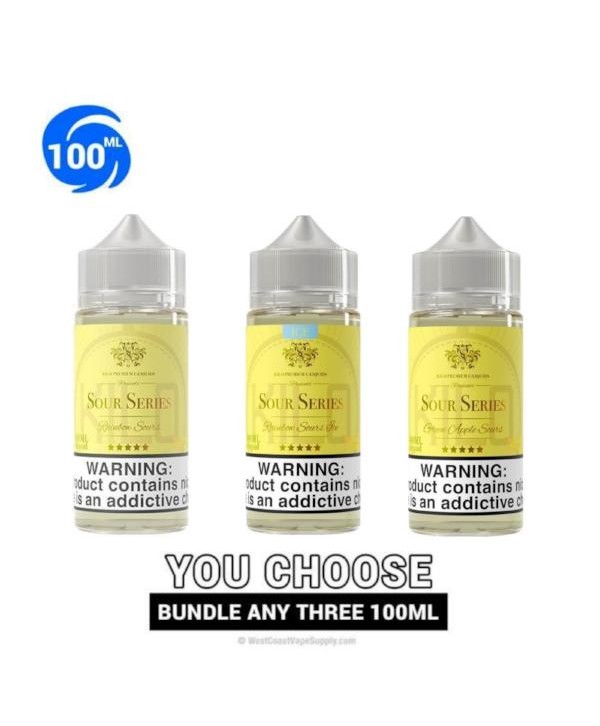 Kilo Sour Series Pick 3 Vape Juice Bundle 100ml (300ml)