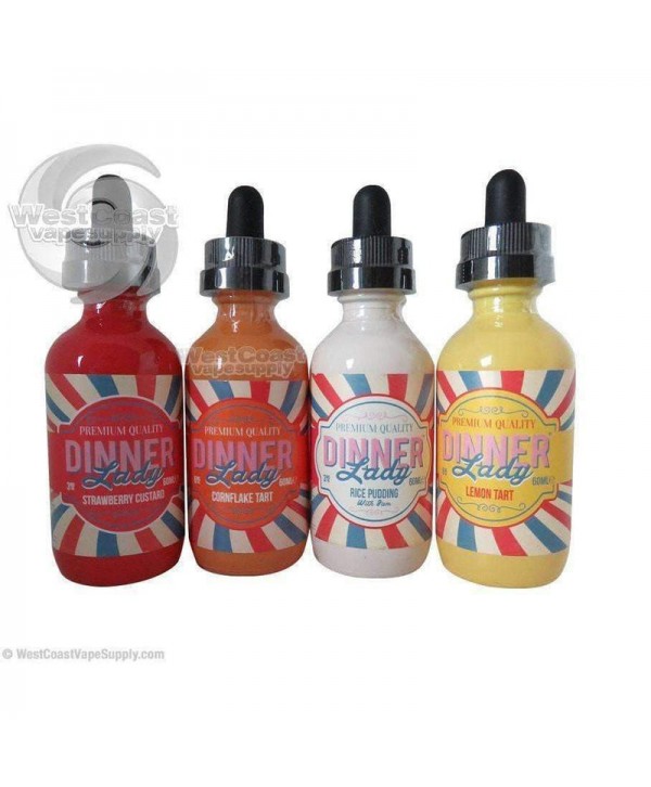 Dinner Lady Ejuice Bundle Pack 4 Flavors (240ml)