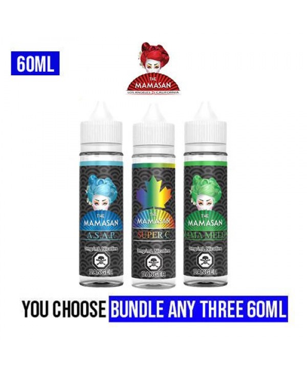 The Mamasan Pick 3 60ml Bundle (180ml)