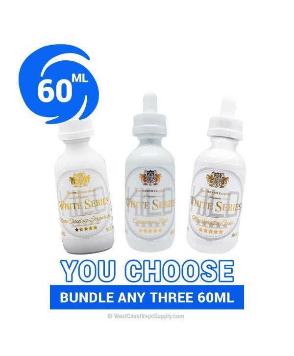 Kilo White Series Vape Juice 60ml Pick 3 Bundle (180ml)