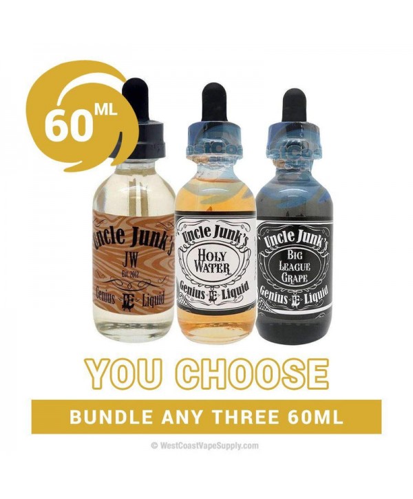 Uncle Junks 60ml Pick 3 Bundle (180ml)