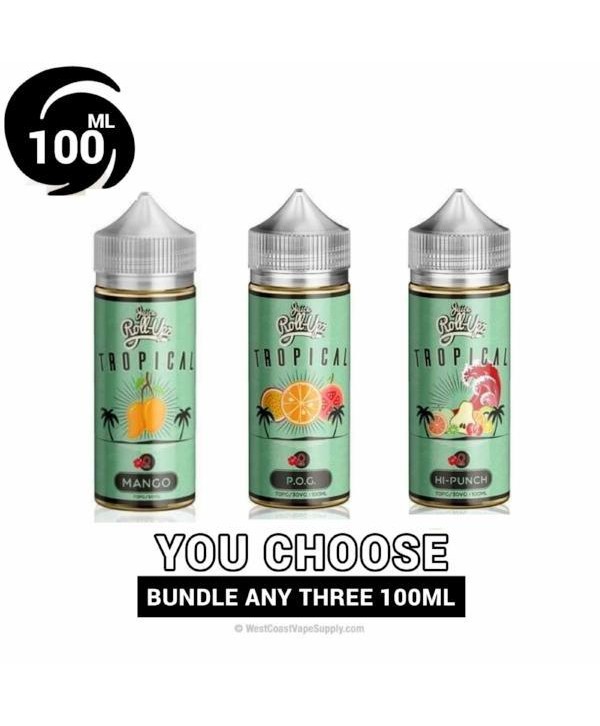 Juice Roll Upz Tropical 100ml Pick 3 Bundle (300ml)