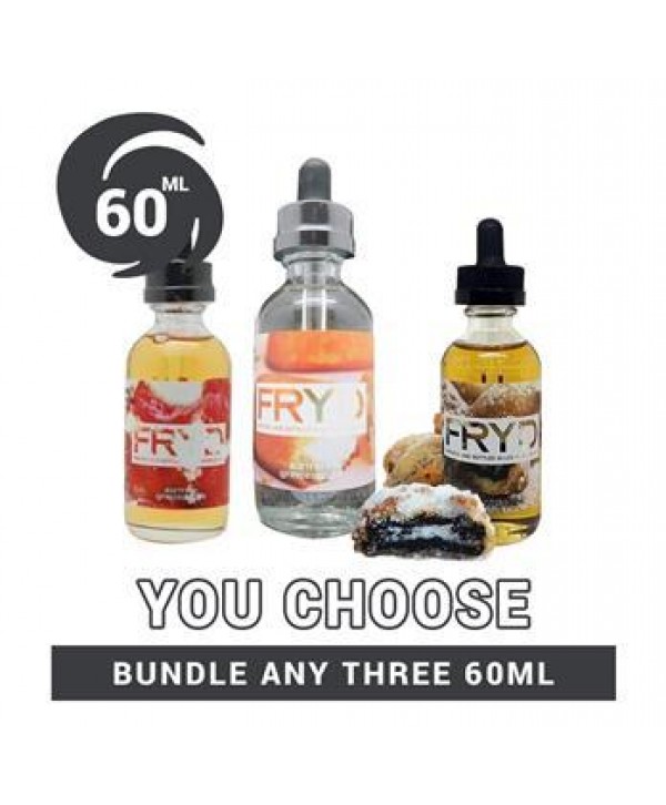 FRYD Vape Juice 60ml Pick 3 Bundle (180ml)