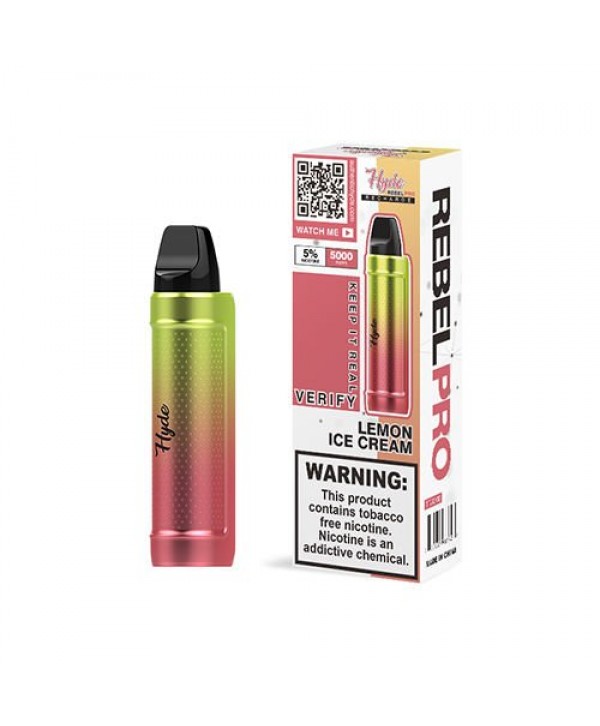 Hyde Rebel Pro RECHARGE Disposable Vape 5000 Puffs