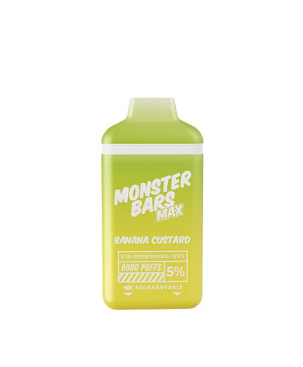 Monster Bars Max Disposable Vape 6000 Puffs