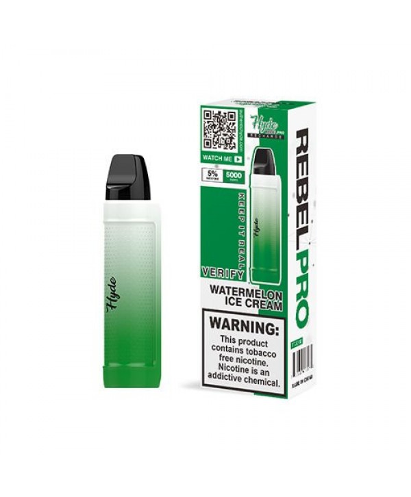 Hyde Rebel Pro RECHARGE Disposable Vape 5000 Puffs