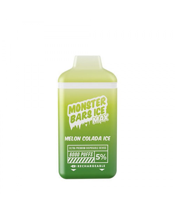 Monster Bars Max Disposable Vape 6000 Puffs