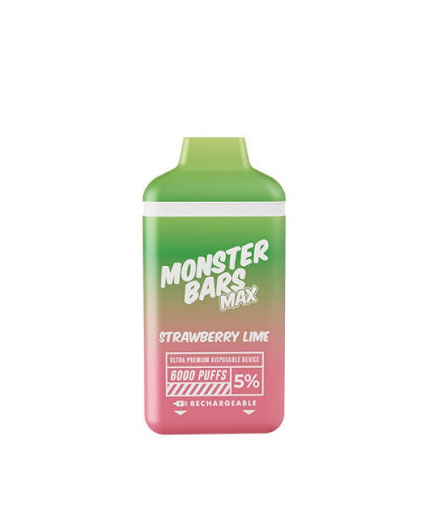 Monster Bars Max Disposable Vape 6000 Puffs