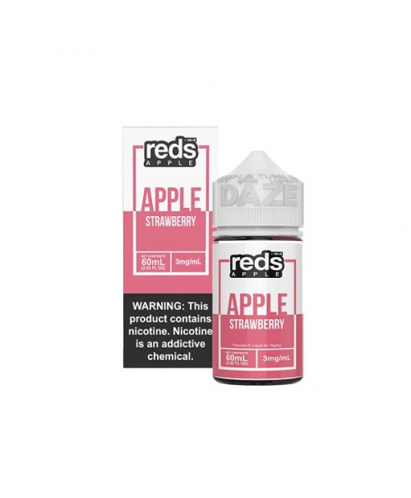 7 Daze Reds Apple Strawberry Vape Juice 60ml