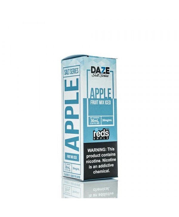 7 Daze Reds Apple Fruit Mix ICED Salt 30ml