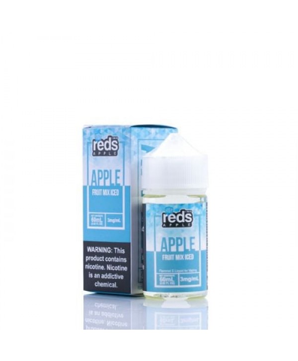 7 Daze Reds Apple Fruit Mix Iced E Juice 60ml