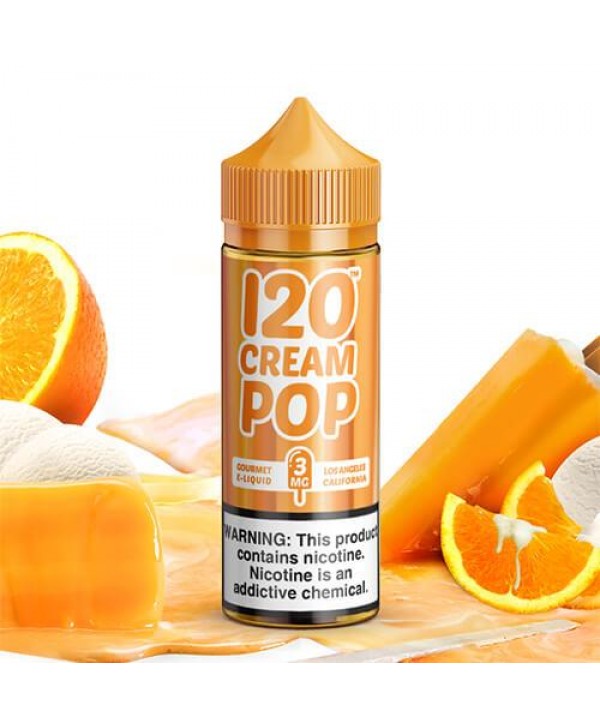 120 Cream Pop by Mad Hatter Juice 120ml