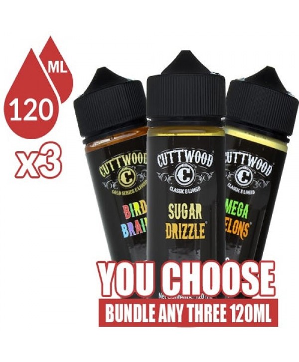 Cuttwood Pick 3 Bundle 120ml (360ml)