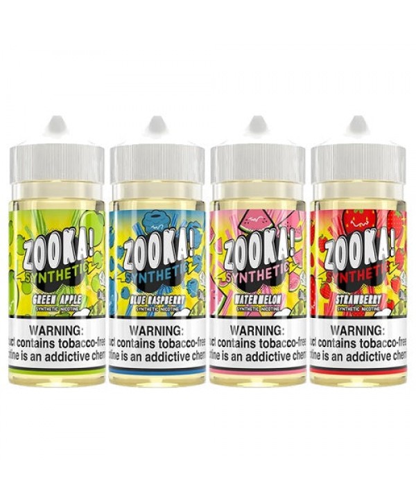 Zooka! Synthetic by Sour Series Kilo 100ml Pick 3 Bundle (300ml)