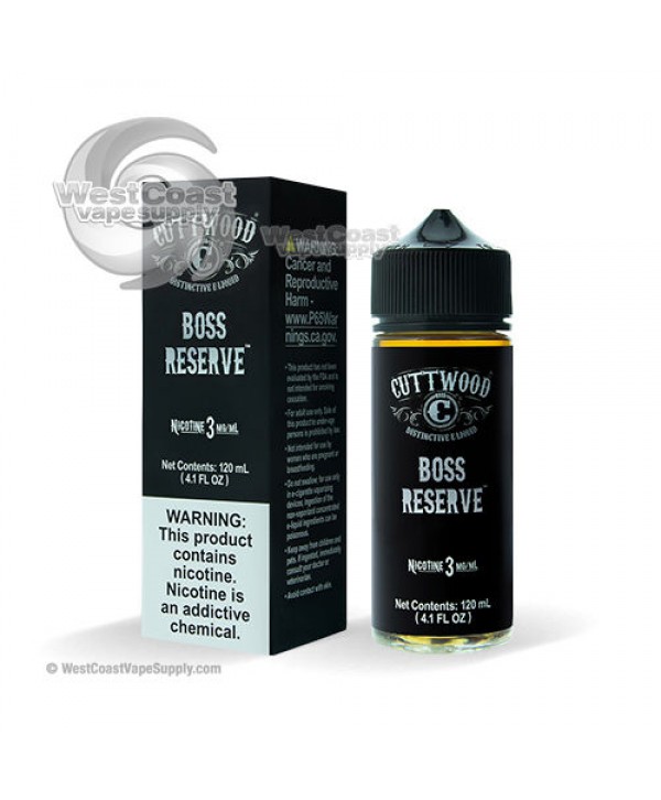 Boss Reserve Ejuice by Cuttwood 120ml