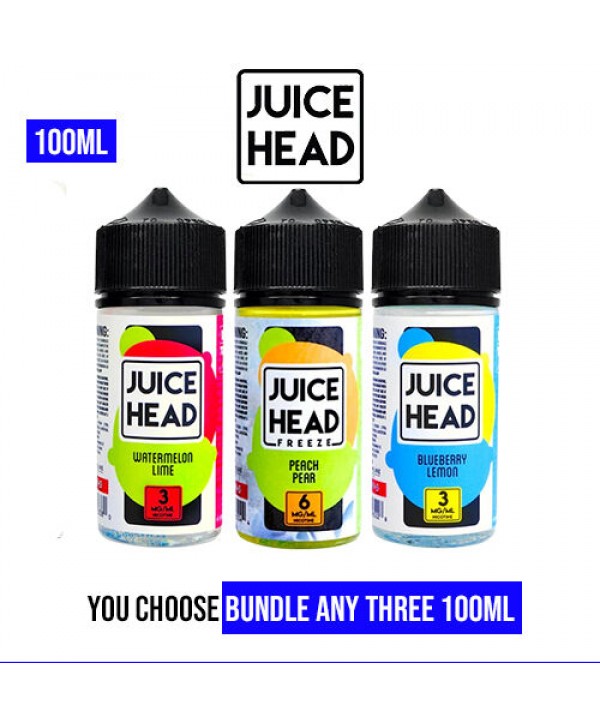 Juice Head 100ml Pick 3 Bundle (300ml)