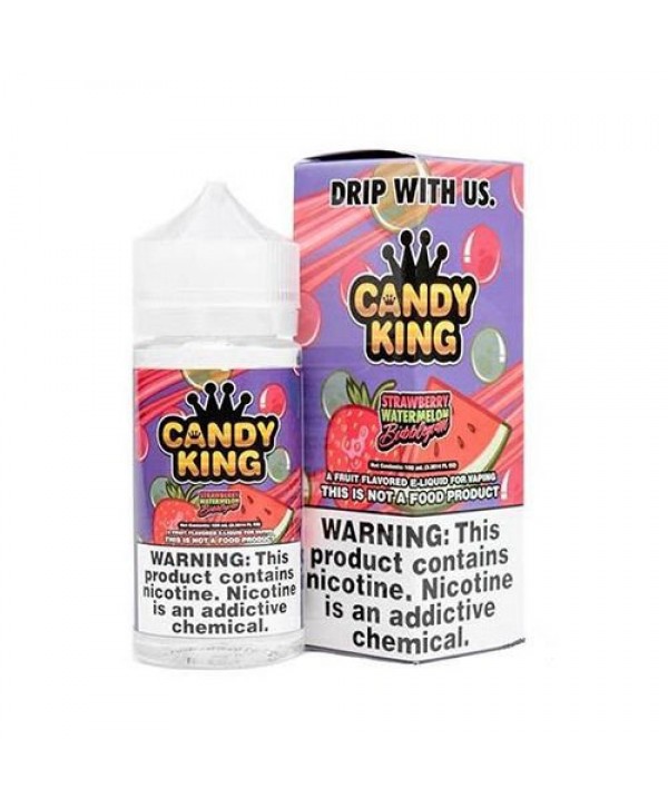 Strawberry Watermelon Bubblegum by Candy King 100ml