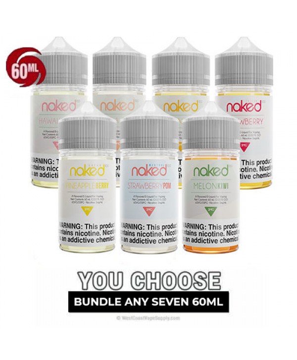 Naked 100 Vape Juice Pick 7 Bundle (420ml)