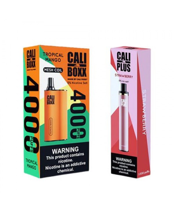 Cali Plus & Boxx Disposable Vape